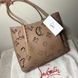 CHRISTIAN LOUBOUTIN Cabarock Perforated Tote Bag